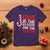 Christian Christmas T Shirt Jesus Is The Reason For The Season - Wonder Print Shop