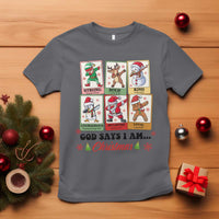 Religious Christmas T Shirt God Says I Am Xmas Christian Bible - Wonder Print Shop