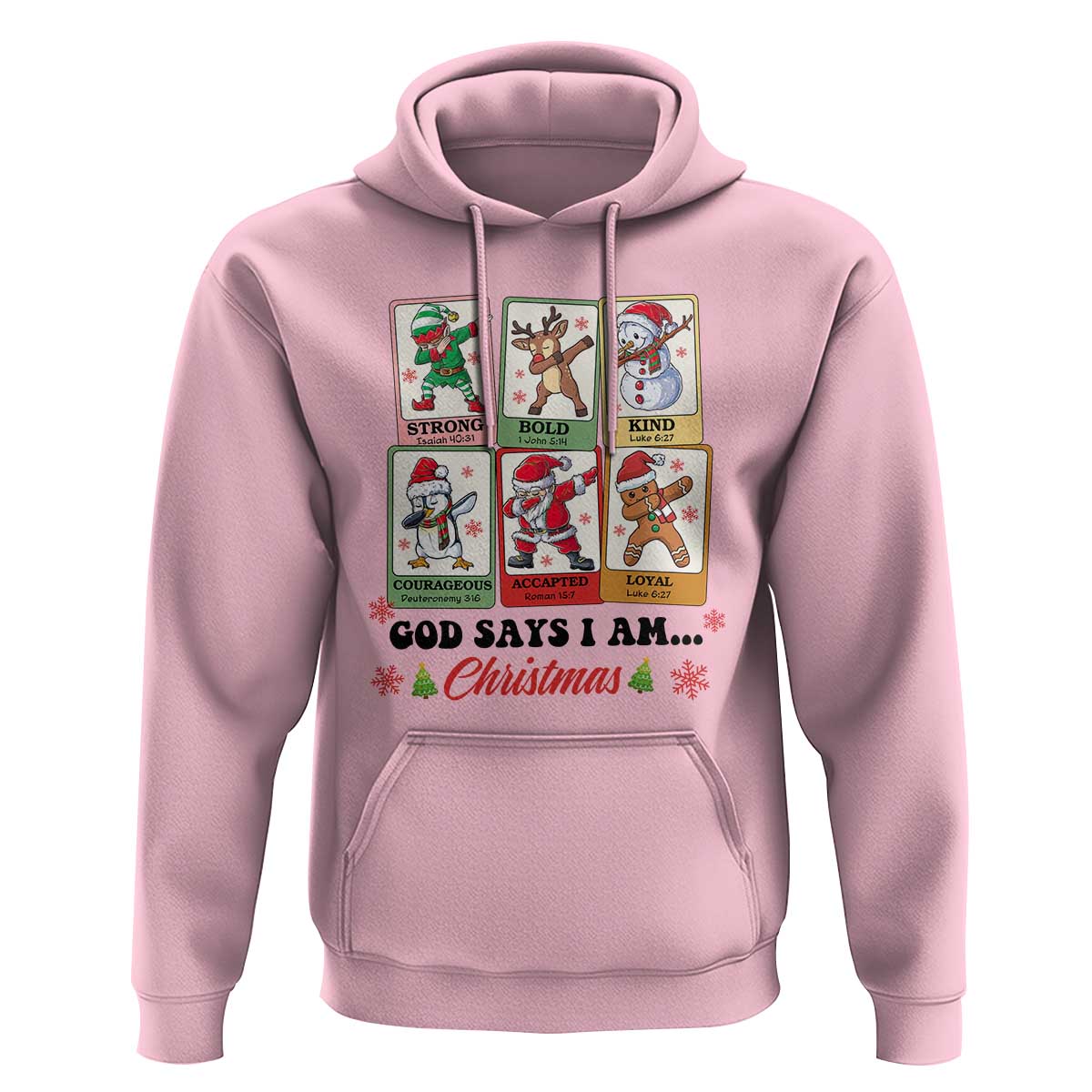 Religious Christmas Hoodie God Says I Am Xmas Christian Bible