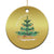 Merry and Bright Xmas Sleigh Christmas Ornament - Wonder Print Shop