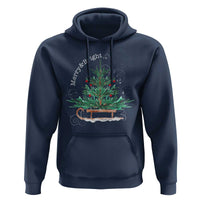 Merry & Bright Christmas Sleigh Hoodie