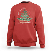 Merry & Bright Christmas Sleigh Sweatshirt - Wonder Print Shop