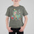 Dinosaur Christmas T Shirt For Kid Tree Lights Xmas Boys Men - Wonder Print Shop