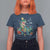 Dinosaur Christmas T Shirt For Women Tree Lights Xmas Boys Men - Wonder Print Shop