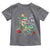 Dinosaur Christmas Toddler T Shirt Tree Lights Xmas Boys Men