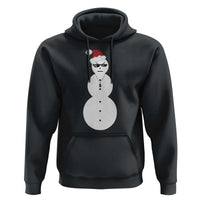 Funny Angry Snowman Hoodie Gangster Snowmen Rap Hip Hop