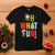 Funny Christmas Santa T Shirt Oh What Fun Christmas Tree And Wreath - Wonder Print Shop