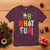 Funny Christmas Santa T Shirt Oh What Fun Christmas Tree And Wreath - Wonder Print Shop