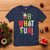 Funny Christmas Santa T Shirt Oh What Fun Christmas Tree And Wreath - Wonder Print Shop