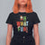Funny Christmas Santa T Shirt For Women Oh What Fun Christmas Tree And Wreath - Wonder Print Shop