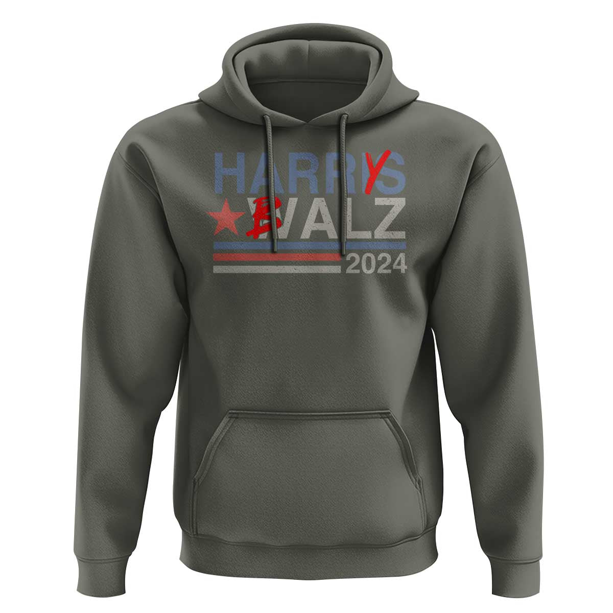 Funny Harris Walz 24 Harry Balz 2024 Meme Democratics Vote Hoodie
