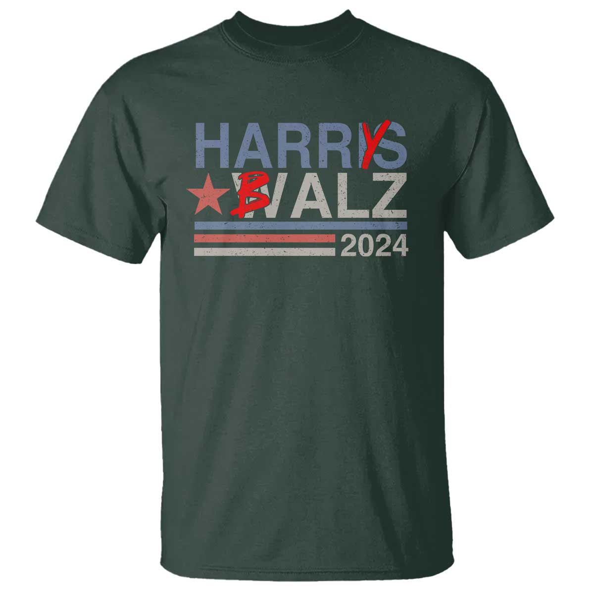 Funny Harris Walz 24 Harry Balz 2024 Meme Democratics Vote T Shirt - Wonder Print Shop