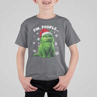 Funny Christmas Cat T Shirt For Kid Ew People Xmas Gag Gift - Wonder Print Shop
