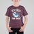 Funny Christmas T Shirt For Kid Sharkmas Shark Lights Red Santa Hat Jaw Ready For This - Wonder Print Shop