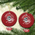 Pirate Xmas Christmas Ornament Skull Skeleton Lights Pirates Caribbean Cruise - Wonder Print Shop