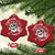 Pirate Xmas Christmas Ornament Skull Skeleton Lights Pirates Caribbean Cruise - Wonder Print Shop