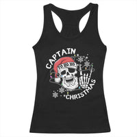 Pirate Christmas Racerback Tank Top Skull Skeleton Lights Pirates Caribbean Cruise