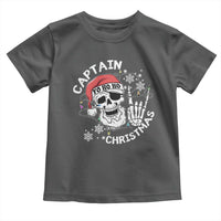 Pirate Christmas Toddler T Shirt Skull Skeleton Lights Pirates Caribbean Cruise