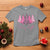 Christmas Pink T Shirt Leopard Print Trees - Wonder Print Shop
