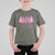 Christmas Pink T Shirt For Kid Leopard Print Trees - Wonder Print Shop