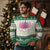 Christmas Pink Ugly Christmas Sweater Leopard Print Trees - Wonder Print Shop