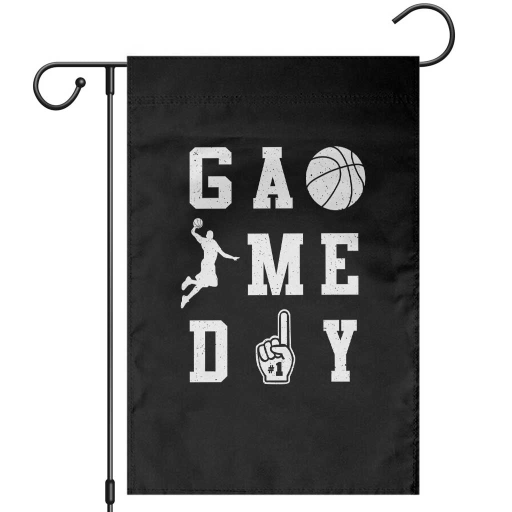 Game Day Basketball Garden Flag Basketball Mom Sports Fan - Wonder Print Shop