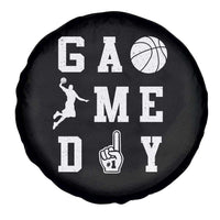 Game Day Basketball Spare Tire Cover Basketball Mom Sports Fan - Wonder Print Shop