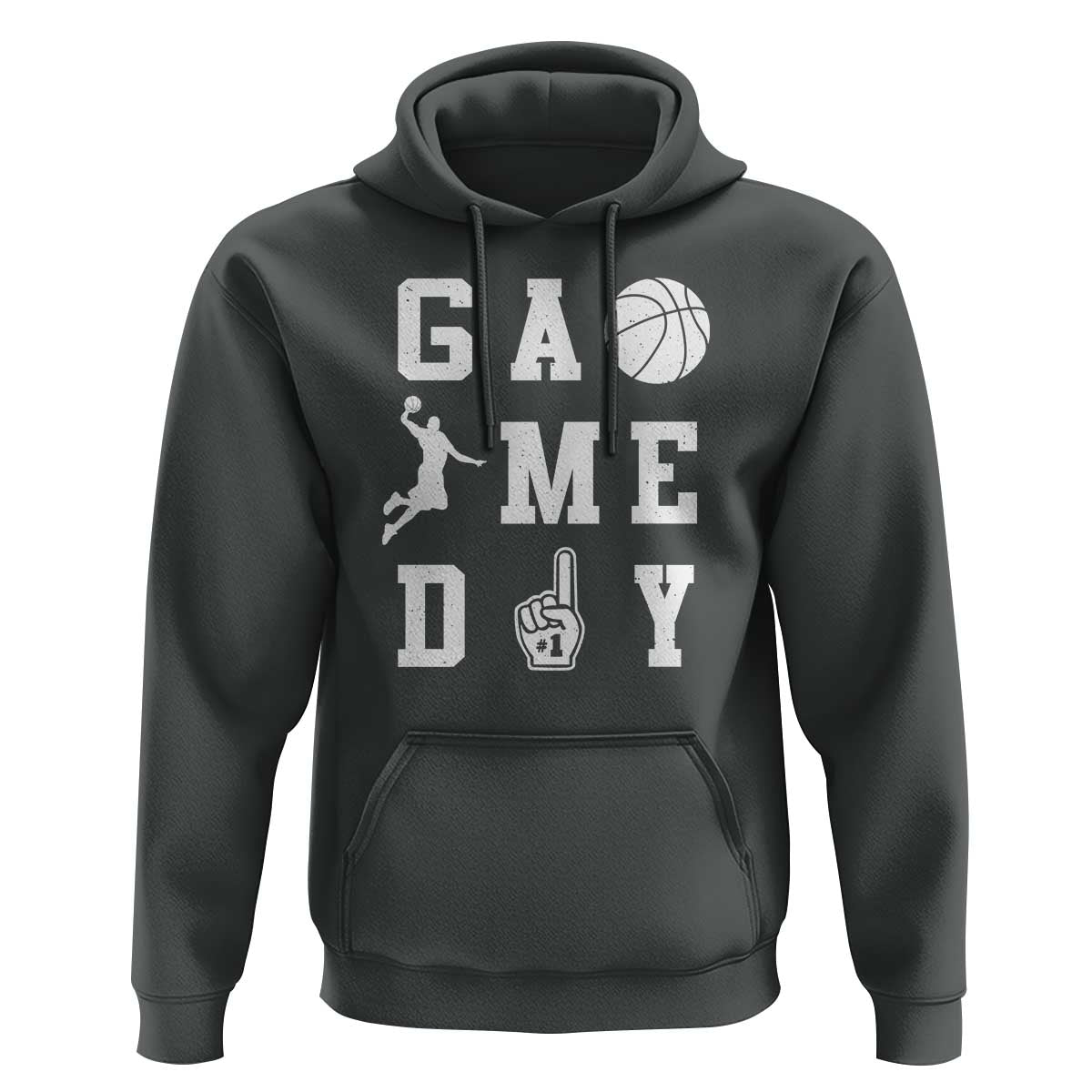 Game Day Basketball Hoodie Basketball Mom Sports Fan - Wonder Print Shop