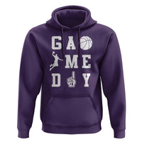 Game Day Basketball Hoodie Basketball Mom Sports Fan - Wonder Print Shop