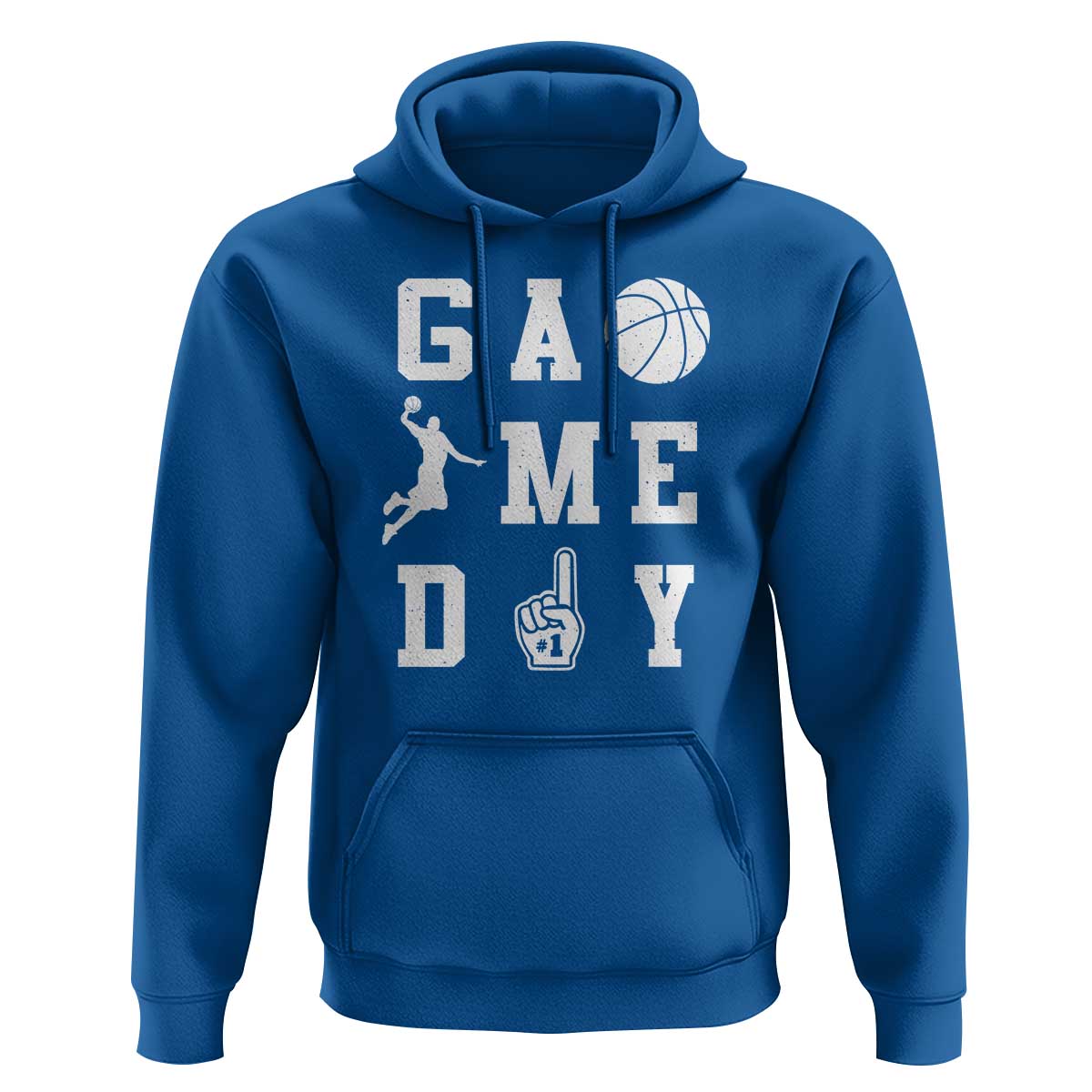 Game Day Basketball Hoodie Basketball Mom Sports Fan - Wonder Print Shop