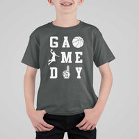 Game Day Basketball T Shirt For Kid Basketball Mom Sports Fan - Wonder Print Shop