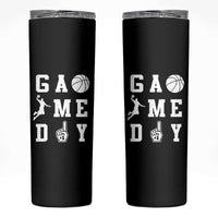 Game Day Basketball Skinny Tumbler Basketball Mom Sports Fan - Wonder Print Shop