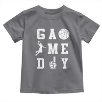 Game Day Basketball Toddler T Shirt Basketball Mom Sports Fan - Wonder Print Shop