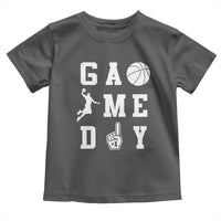 Game Day Basketball Toddler T Shirt Basketball Mom Sports Fan - Wonder Print Shop