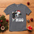 Christmas Cow T Shirt Funny Cow Lover Xmas Gift Farm - Wonder Print Shop