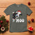 Christmas Cow T Shirt Funny Cow Lover Xmas Gift Farm - Wonder Print Shop