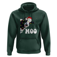 Christmas Cow Hoodie Funny Cow Lover Xmas Gift Farm