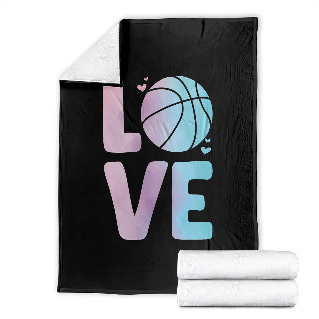 Basketball Lovers Throw Blanket Basketball Mom Sports Fan - Wonder Print Shop