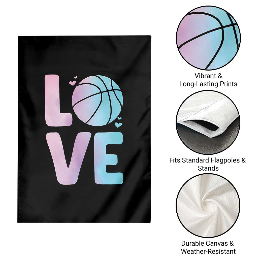 Basketball Lovers Garden Flag Basketball Mom Sports Fan - Wonder Print Shop