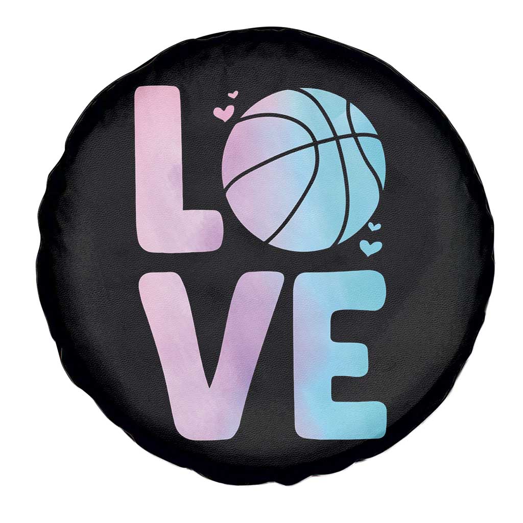 Basketball Lovers Spare Tire Cover Basketball Mom Sports Fan - Wonder Print Shop