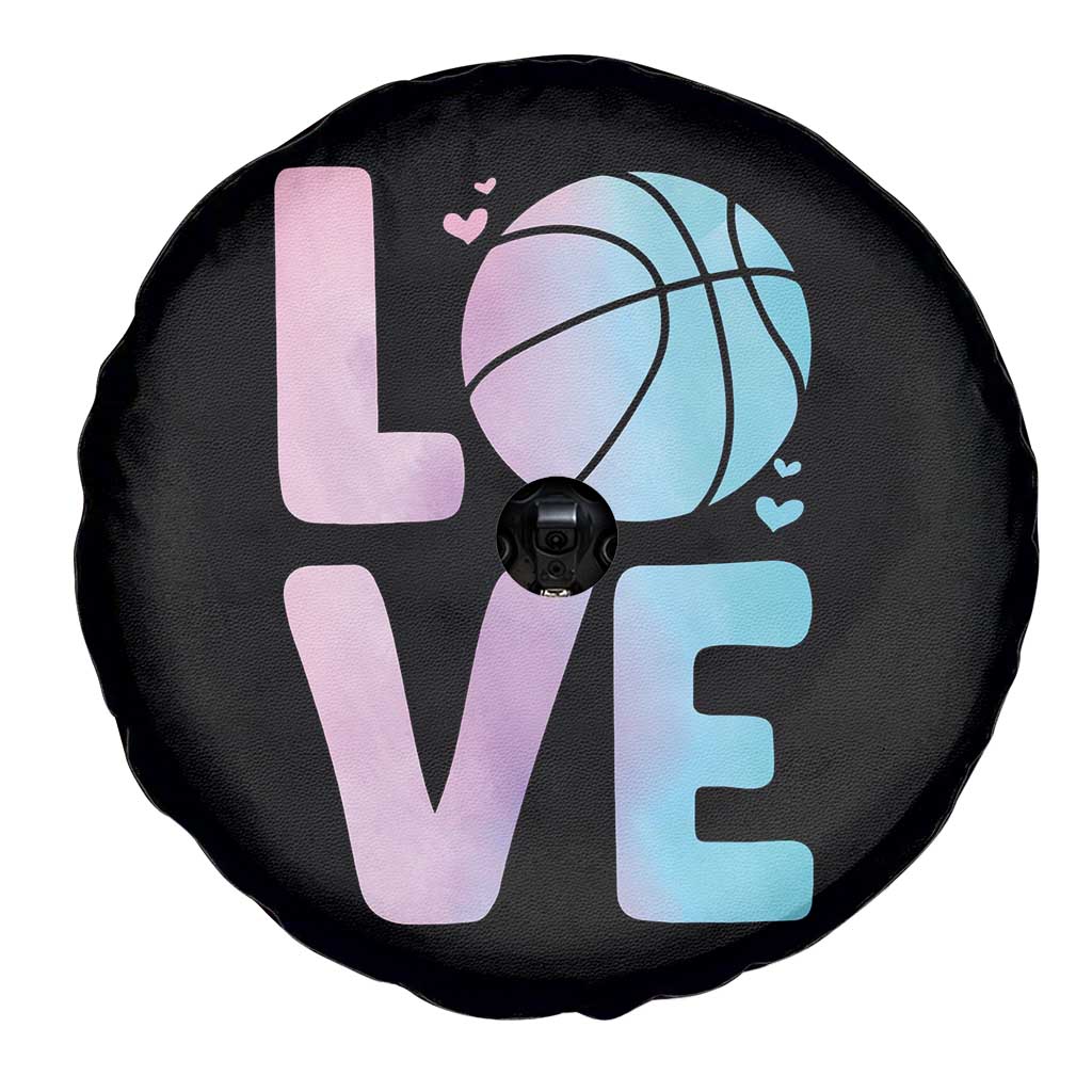 Basketball Lovers Spare Tire Cover Basketball Mom Sports Fan - Wonder Print Shop