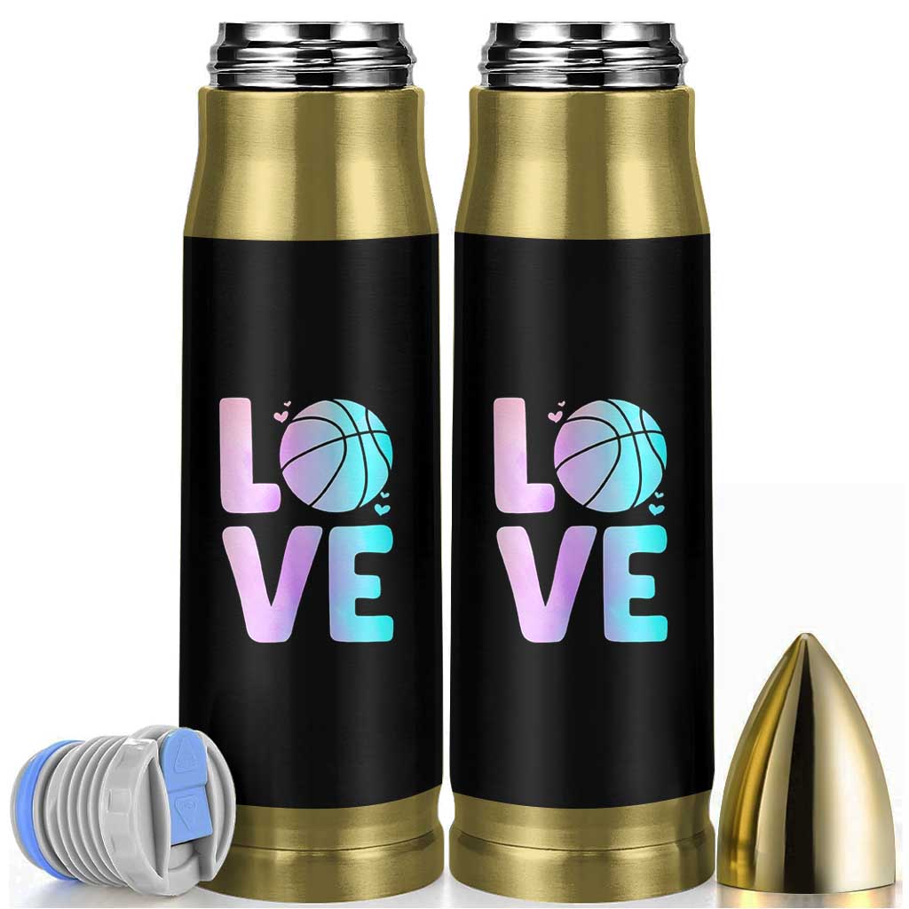 Basketball Lovers Bullet Tumbler Basketball Mom Sports Fan - Wonder Print Shop