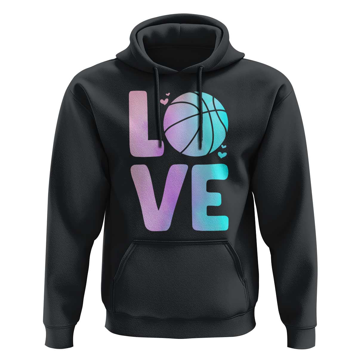Basketball Lovers Hoodie Basketball Mom Sports Fan - Wonder Print Shop