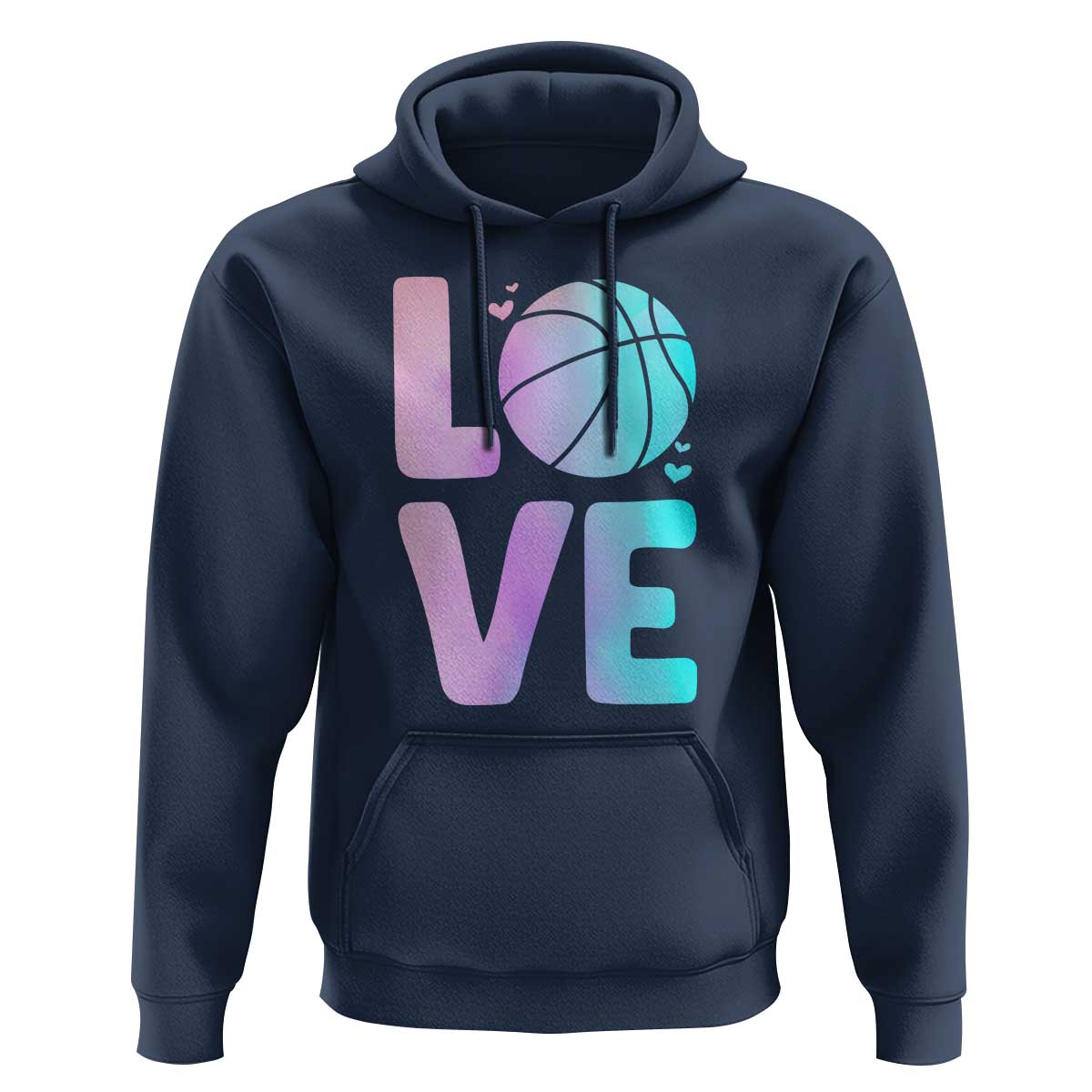 Basketball Lovers Hoodie Basketball Mom Sports Fan - Wonder Print Shop