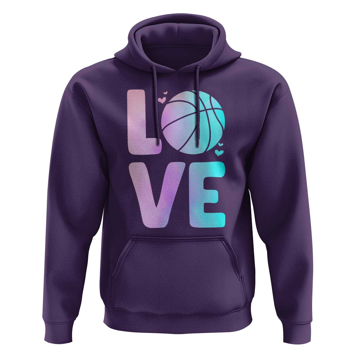 Basketball Lovers Hoodie Basketball Mom Sports Fan - Wonder Print Shop