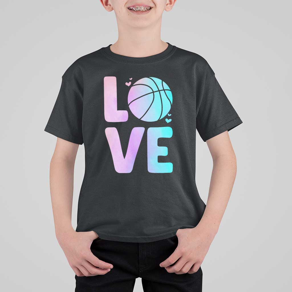 Basketball Lovers T Shirt For Kid Basketball Mom Sports Fan - Wonder Print Shop