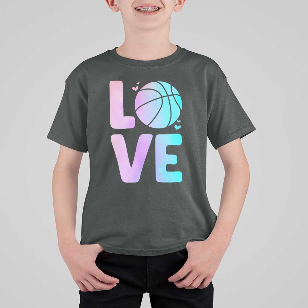 Basketball Lovers T Shirt For Kid Basketball Mom Sports Fan - Wonder Print Shop