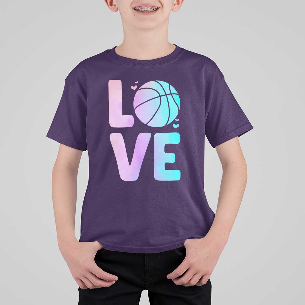 Basketball Lovers T Shirt For Kid Basketball Mom Sports Fan - Wonder Print Shop
