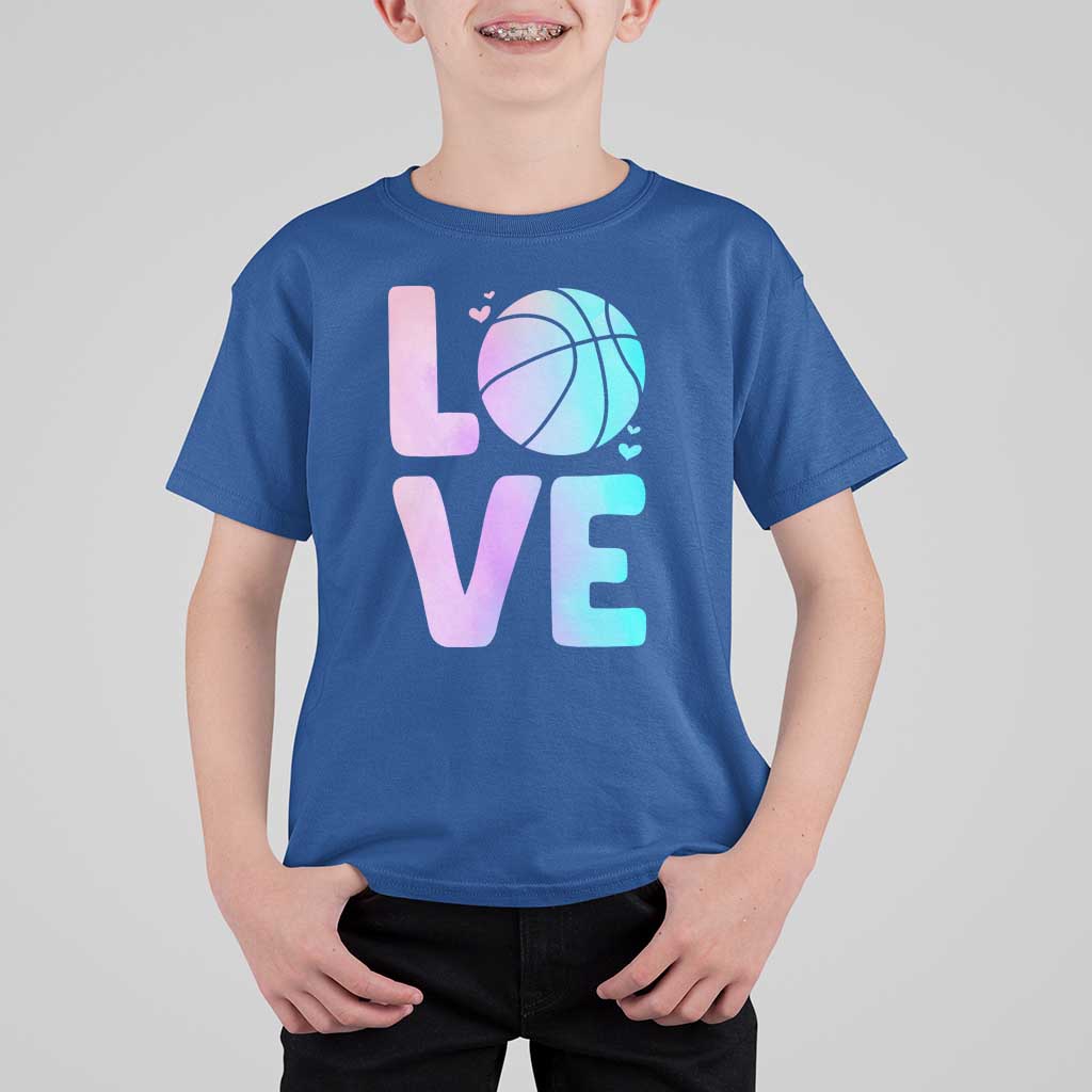 Basketball Lovers T Shirt For Kid Basketball Mom Sports Fan - Wonder Print Shop