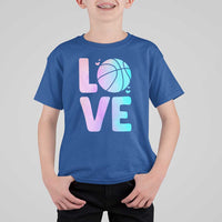 Basketball Lovers T Shirt For Kid Basketball Mom Sports Fan - Wonder Print Shop
